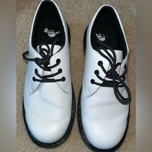 Dr. Martens White Shoes